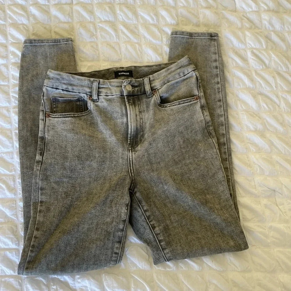 Express skinny highrise ultra stretch denim - Picture 1 of 7